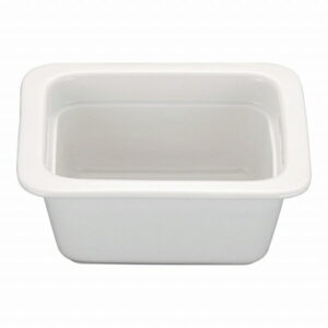 ROYALE(ロイヤル) 角ガストロノームパン ホワイト 1/6 陶器製 PB625-16(NGS061) square gastronome pan