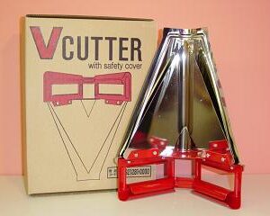 ガイド付きVカッター・ジェットカッター一斗缶上部を切る道具石油缶切り新考社　鉄Vカッター　1斗角缶の開缶専用一斗缶切り