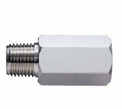 延長ニップル 同径 N-422LG ねじ径R1/4×Rc1/4 新潟精機