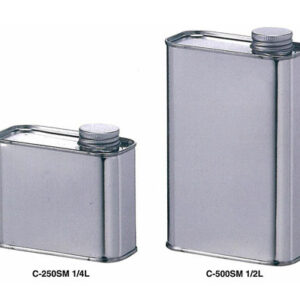 ブリキ空缶 ねじ口 500ml C-500SM