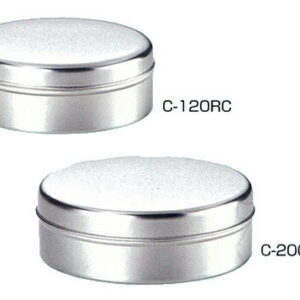 ブリキラウンドケース 200ml C-200RC