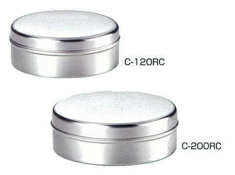 ブリキラウンドケース 200ml C-200RC