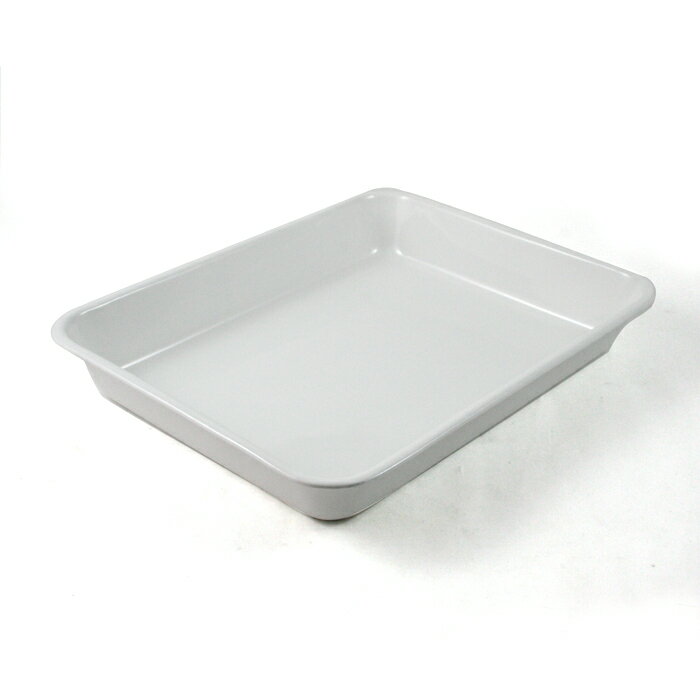 野田琺瑯 バット(全白)15取【日本製】【RCP】【店頭受取対応商品】