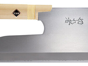 【送料無料】【豊稔企販】　切れ者ステン金号麺切包丁　270mm　A-1048