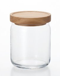 スタッキング　保存容器 木蓋 【スタックストック M / STACK STOCK 】 砂糖 塩 ガラス 瓶 保存瓶 コーヒー 珈琲 紅茶 キッチン 用品 雑貨 調味料 ストッカー 重ね置き シリコン おしゃれ シンプル ギフト プレゼント 贈り物