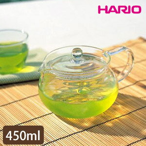 急須 おしゃれ 日本製 HARIO（ハリオ） 茶茶急須 丸 450ml CHJMN-45T【耐熱ガラス製急須】【急須 用途：お茶】