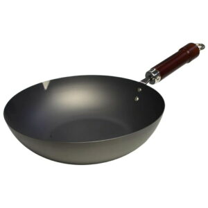 リバーライト　極　きわめ　鉄　炒め鍋　右口　26cm　AIT-37[関連:RIVERLIGHT 日本製 料理道具 鉄製 中華鍋 お手入れ簡単 錆びない鉄 人気商品 IH対応 電磁調理器対応]