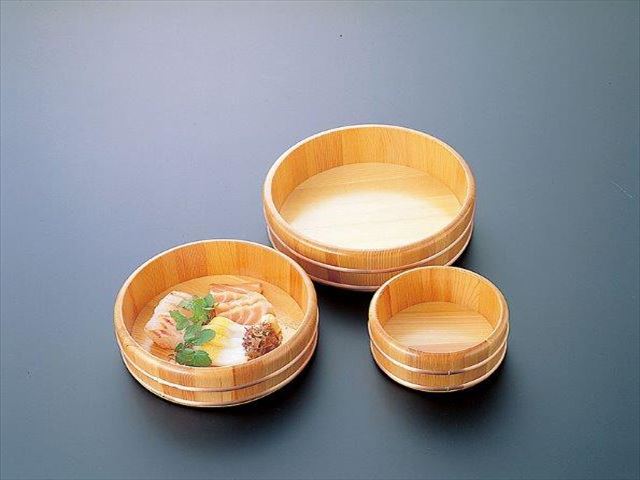 椹・天丸盛桶 (目皿なし) 6寸