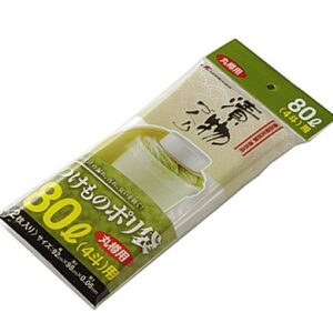 【2個までネコポス対応　送料220円】漬物袋　80L（4斗）用　丸樽用　2枚入