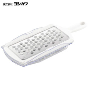 水切りができるらくらくおろし器 ヨシカワ ニューキッチンベーシック SJ3303 / 日本製 おろし器 大根おろし 薬味おろし 白 ホワイト 便利 /
