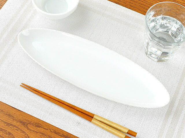 フォンテ オーバル長皿 30.5cm 楕円皿 白い食器 洋食器 業務用 ラッピング不可