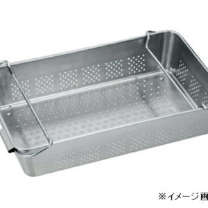 三宝産業　UK　18-8　野菜水切りバット　手付　4枚取【品番:0990 3204】JAN:4520785103575