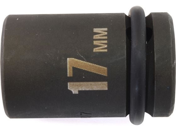 パオック 薄口インパクトレンチソケット ショート 17mm IMS-17S パーツ 電動工具 油圧工具 作業用品 工具