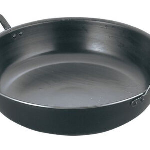 【レビュー投稿で100円OFFクーポン】送料無料【お取り寄せ】中尾アルミ 鉄 揚鍋 45cm(板厚3.2mm) 7395800 キッチン雑貨