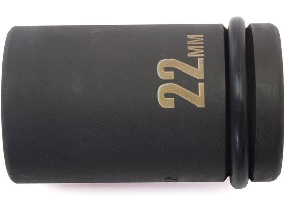 パオック 薄口インパクトレンチソケット セミロング 22mm IMS-22SL パーツ 電動工具 油圧工具 作業用品 工具