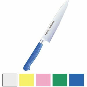 【マラソン限定★2,000円クーポン＆ポイント2倍】【お取り寄せ】抗菌 カラー包丁 ペティ 120mm ブルー (MPK) ペティーナイフ 専門包丁 ナイフ 厨房 キッチン