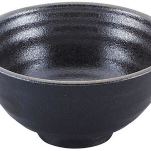 【レビュー投稿で100円OFFクーポン】【お取り寄せ】EBM 和食器コレクション 黒伊賀吹 丸碗 8181730 キッチン雑貨