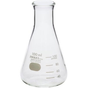 新潟精機 三角フラスコ 100ml GT-100 フラスコ ガラス容器 計量器