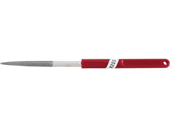 新潟精機 ダイヤモンドヤスリ 8本型 #200 三角 KDF8C-TR200