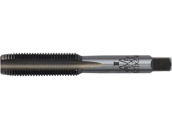 新潟精機 ねじ切中タップ M12×1.25 ねじ切り工具 タップ ダイス 切削工具 作業用品 工具