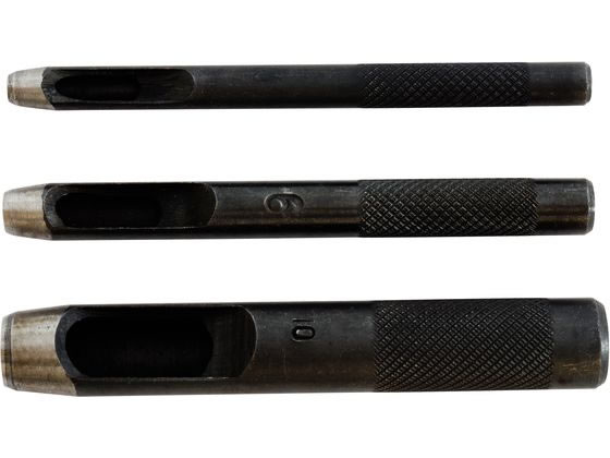 新潟精機 皮抜きポンチセット 4・6・10mm HP-4610S 作業工具 作業用品 工具