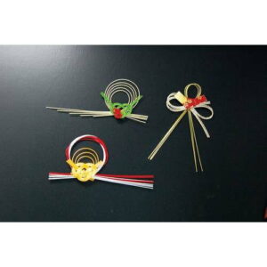 水引寿飾り 黄金紅白のし両面テープ付(100ヶ入)/業務用/新品/小物送料対象商品