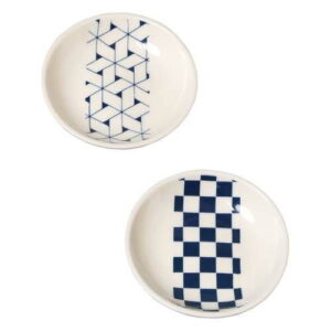 和柄小皿 市松/業務用/新品/小物送料対象商品