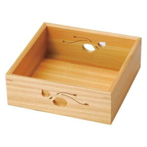 ひのき透かし料理箱(ひょうたん) (大)/業務用/新品/小物送料対象商品