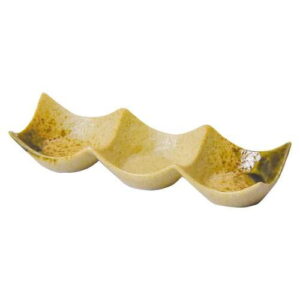 石目調3連豆皿 伊賀織部/業務用/新品/小物送料対象商品