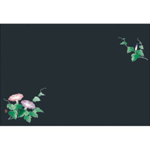 尺3四季彩まっと 幽玄の華 朝顔 (50枚入)/業務用/新品/小物送料対象商品