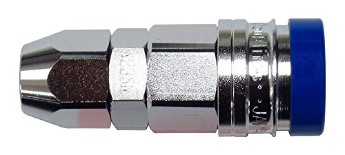 パオックPAOCK 日本製 ワンタッチエアーソケット Guard POG-23SN ウレタンホース用 青 内径8.5x外径12.5