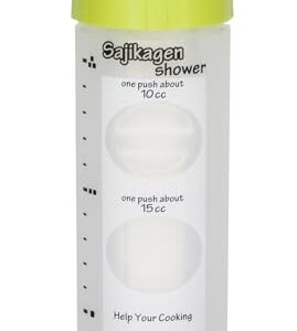台和 調味料ボトル 5穴 360ml ライムグリーン 1本入 日本製 マヨネーズ ケチャップ タレ シロップ 目盛り付き ワンプッシュ 10cc