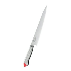 龍治 ステンカラー 筋引 240mm RYS-22黄 Y（131770）07-0258-0306包丁 洋包丁 筋引包丁 軽さと握りやすさ HACCP