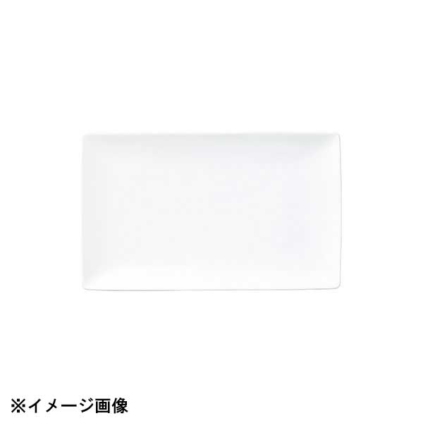 花伝 白翔 19.5cm長角皿 50400047