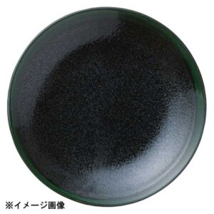 花伝 グリーン志野 リム9.0皿 50577001