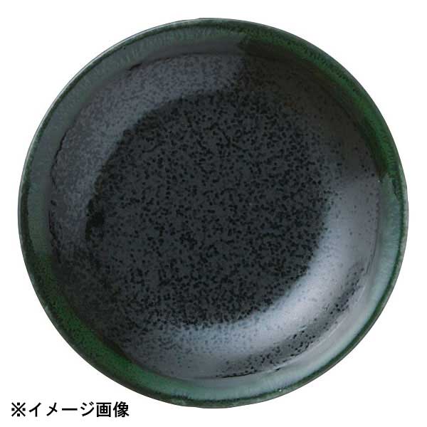 花伝 グリーン志野 リム4.0皿 50577010