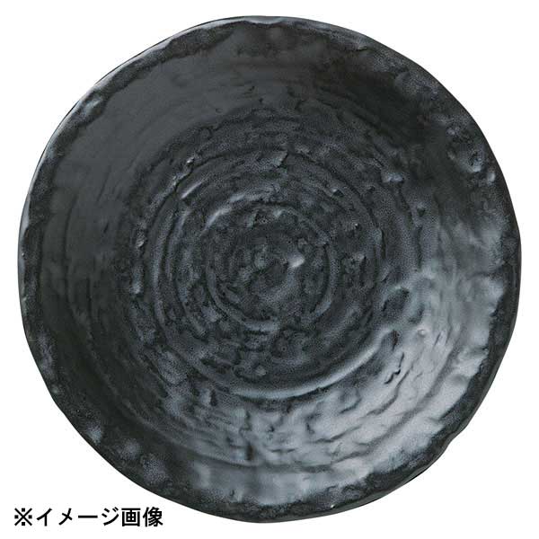 花伝 のあーる 黒マット 石目6.0皿 51530010