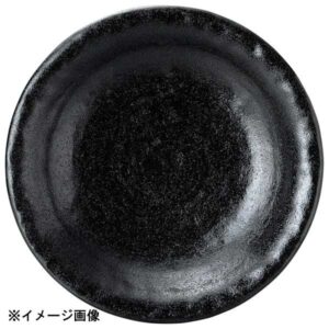 花伝 ゆず黒耀 石目尺皿 51535003