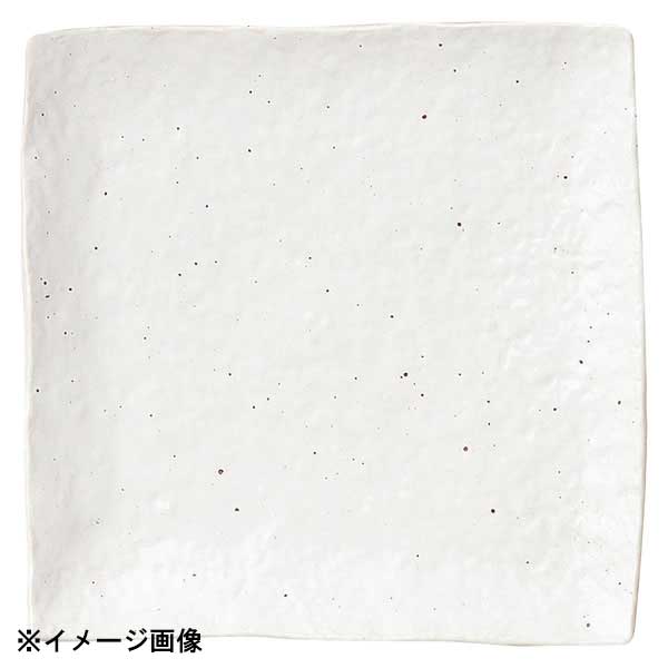 花伝 新粉引 石目7.0正角皿 51620062