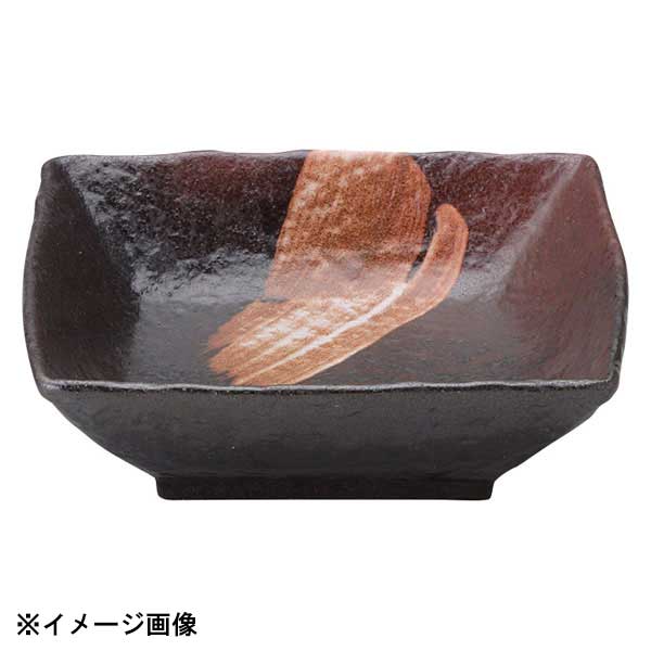 花伝 白刷毛唐津 石目5.5角小鉢 51656020
