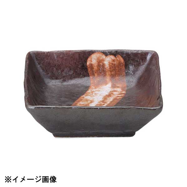 花伝 白刷毛唐津 石目3.2角小鉢 51656023