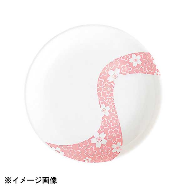花伝 桜流し 13cm丸皿 52290009