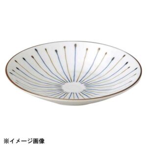 花伝 紺錆十草 リップル6.0皿 53127004