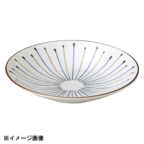 花伝 紺錆十草 リップル6.0皿 53127004
