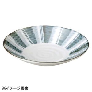 花伝 藍染十草 リップル7.5皿 53129003