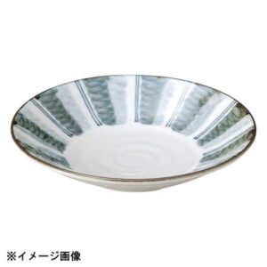 花伝 藍染十草 リップル6.0皿 53129004