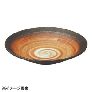 花伝 志野化粧 リップル7.5皿 53135003