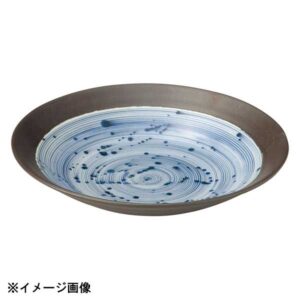 花伝 漆染 リップル7.5皿 53137003