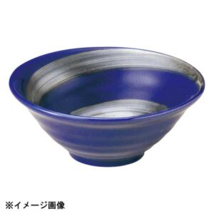 花伝 銀彩ブルー リップル4.5深鉢 53179063