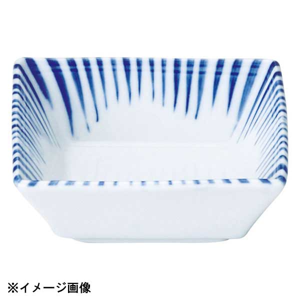 花伝 染付十草 角小鉢 53389050
